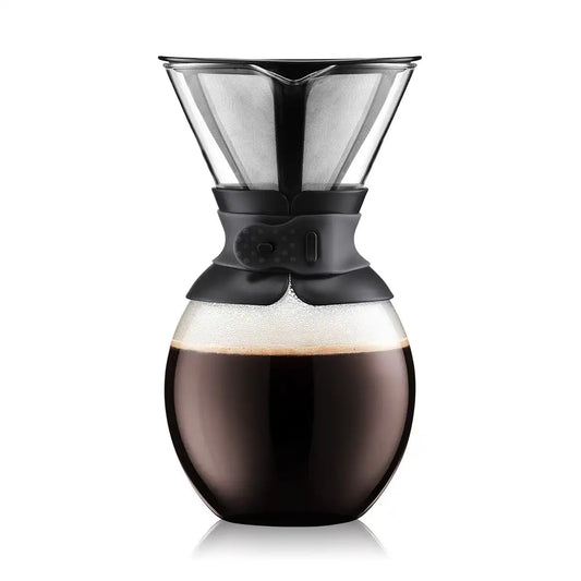 Coffee maker with permanent stainless steel filter, 12 cup, 1.5 l, 51 oz
