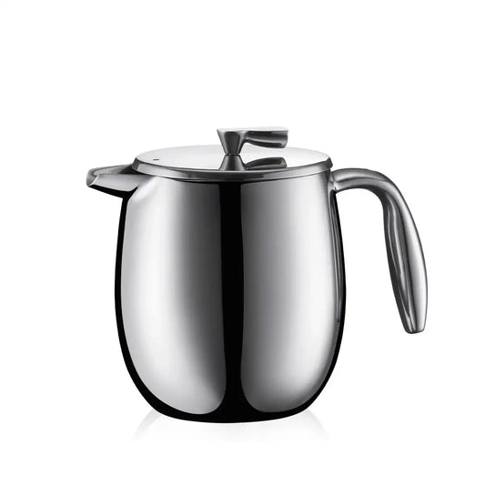French press coffee maker, double wall, 4 cup, 0.5 l, 17 oz, s/s