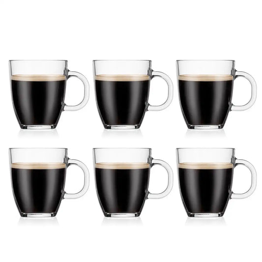 6 pcs coffee mug, 0.35 l, 12 oz