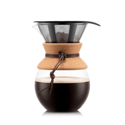 Coffee maker with permanent filter, 1.0 l, 34 oz
