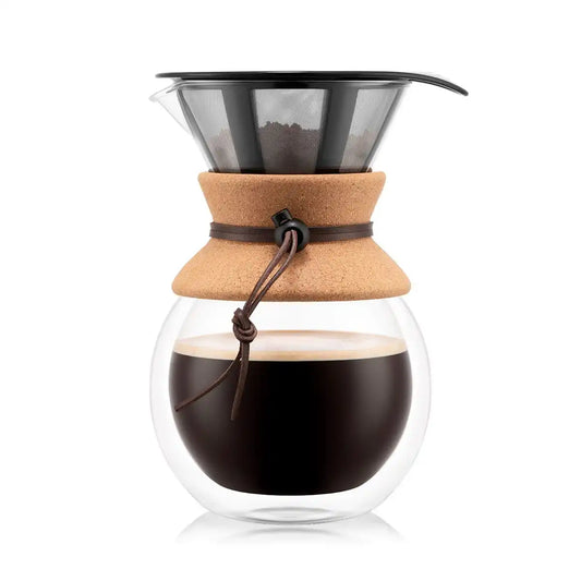 Coffee Maker 8 cup, double wall