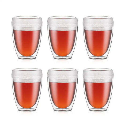 6 pcs double wall tumbler, 0.35l, 12oz