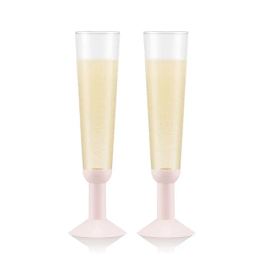 Champagne Flute Glass, 0.3 l, 10.1 oz, 2 pcs