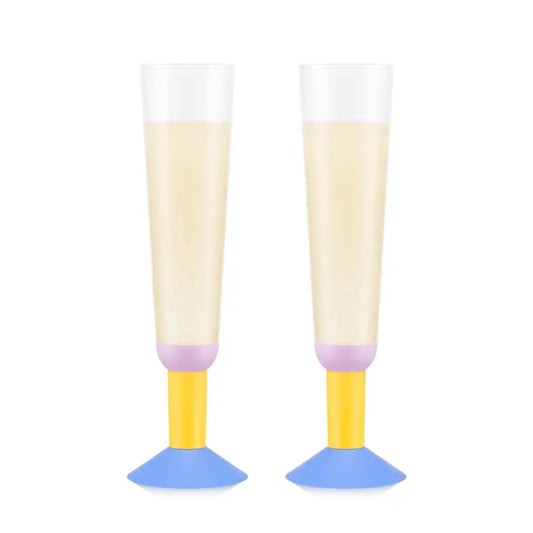 Champagne Flute Glass, 0.3 l, 10.1 oz, 2 pcs