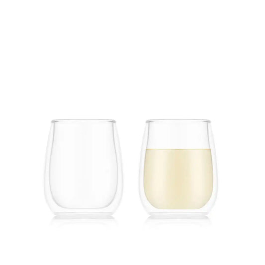 Double wall tumbler chardonnay