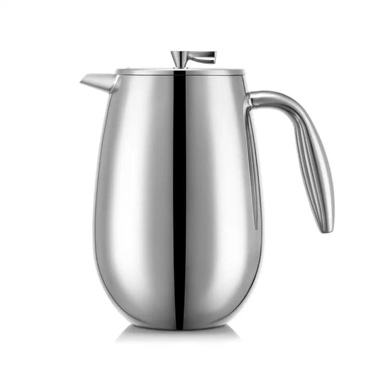 Coffee maker, double wall, 8 cup, 1.0 l, 34 oz, s/s