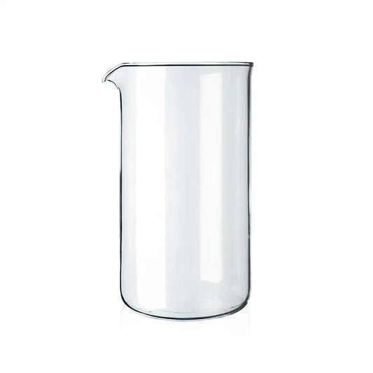 Spare glass, 8 cup, 1.0 l, 34 oz, dia 9.6 cm, H 18 cm