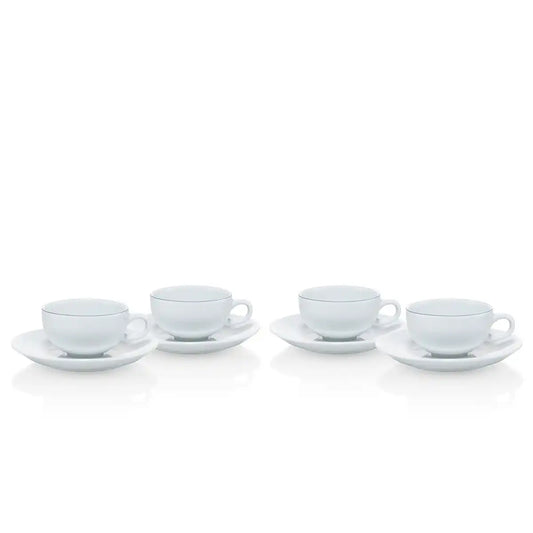 4 pcs. Espresso cup and saucer.