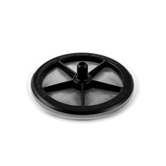Cross plate including silicone ring for coffee maker 4 cup, 0.5 l, 17 oz - 8 cup, 1.0 l, 34 oz