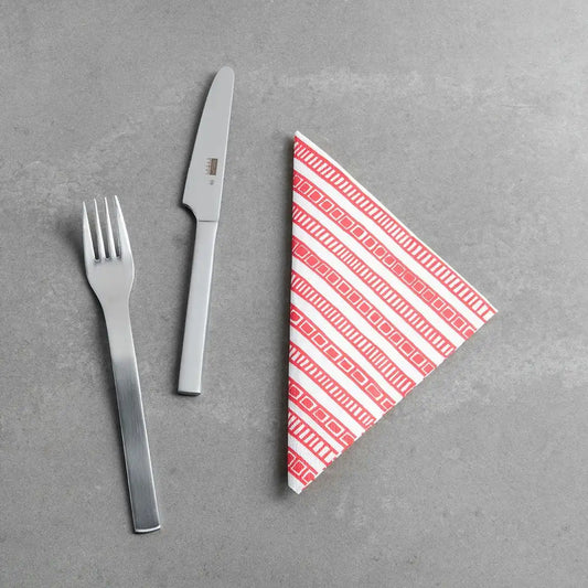 Paper napkins India red 2021